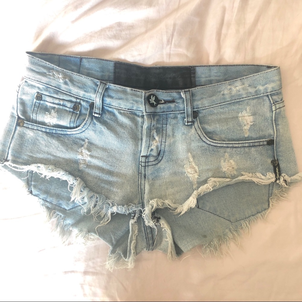 one teaspoon denim shorts